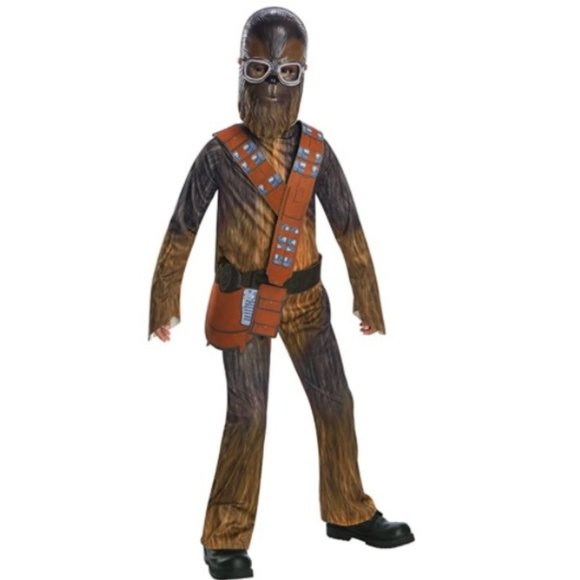 Boys Star Wars Solo: CHEWBACCA Halloween Costume Size Small Med Large  NWT - Picture 1 of 2